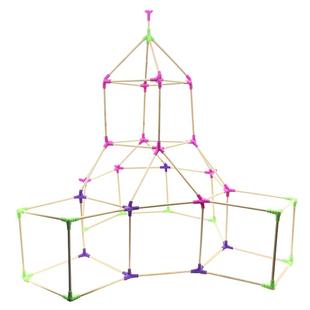 Playstix搭搭棒立体几何拼搭积木拼装幼儿园构建材料亲子教学玩具