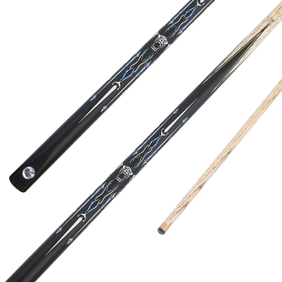 柏示其台球杆球房公杆小头一体通杆中式黑八九球杆桌球杆斯诺克