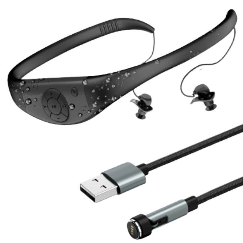 Tayogo 专业游泳耳机IPX8级防水MP3一体式蓝牙音乐播放器入耳式