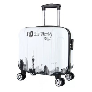 14寸春秋航空登机箱12寸小型迷你女拉杆箱16寸卡通密码箱定制logo