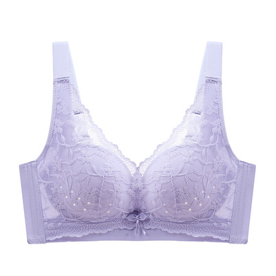 【0.3厘米超薄杯】洞洞杯不闷热文胸罩新款聚拢收副乳内衣女8829