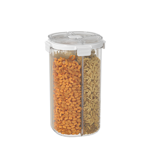 五谷杂粮收纳盒厨房装豆子的神器谷物粮食分格密封储存罐家用米桶