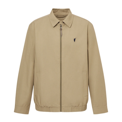 POLOWALK男装外套2026春季新品商务绅士翻领休闲通勤外套男式上衣