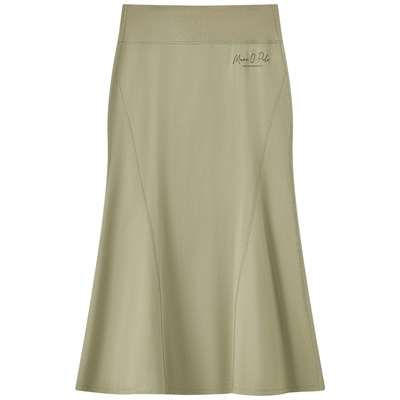MOP简约高级流光针织半裙