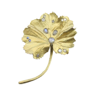 Michael Michaud斗篷草胸针胸花女配饰小众设计别针男友礼物