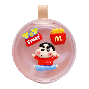 隐形牙套盒子便携2024新款可爱卡通牙齿保持器收纳盒矫正器储存盒