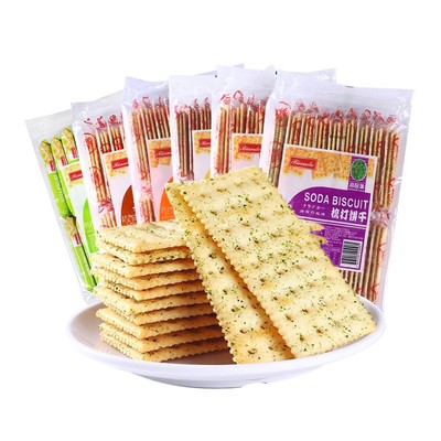 铁尺540g奶盐味休闲咸味苏打饼干