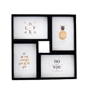 四宫格组合相框结婚照摆台6寸加打印照片挂墙装饰家居摆件4r相架