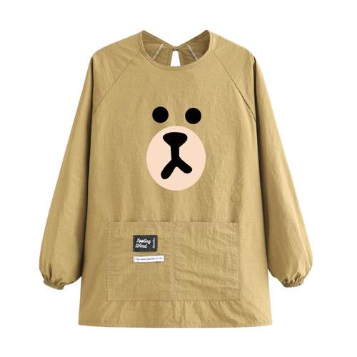 舒适围腰防泼水耐穿成人围裙家用干活厨房罩衣做饭定制logo工作服