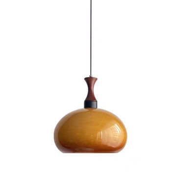 2024新款包豪斯中古吊灯卧室书房vintage复古ins餐厅阳台玻璃吊灯