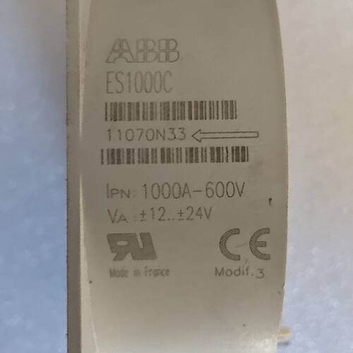 ES1000C电流互感器，1000A-600V，拆