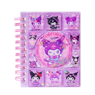 新款入油流沙摇摇乐线圈手账笔记本儿童女孩高颜值精致网红记事本