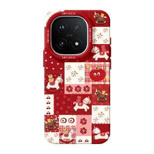 适用iqoo15手机壳女款iqoo13保护套硅胶10pro全包防摔vivo爱酷9高级neo8pro软外11s新年7se竞速版5格子小马12