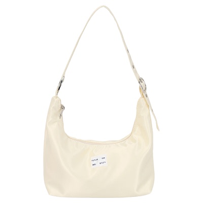 复古枕头包法式休闲缎面质感包包