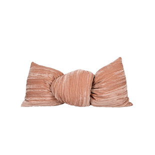 沙发上好看的抱枕异形丝绒蝴蝶结2026新款创意腰枕高级轻奢可拆洗