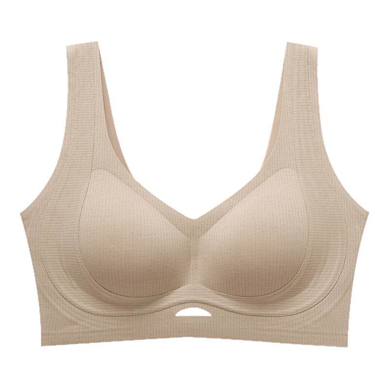 古今无痕内衣女文胸小胸聚拢提拉收副乳防下垂秋冬款蓄热保暖胸罩