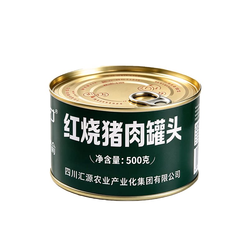 香之渝红烧猪肉罐头500g罐装加热速食品红烧肉入味浓郁肉香下饭菜