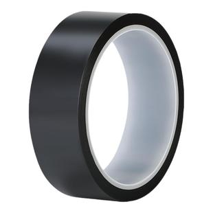 3J7455H聚酰亚胺胶带哑光黑色耐高温胶黑色金手指胶带PI膜聚酰亚胺胶带线路板防焊电池包扎热转印电池胶带