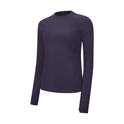 It's Rulu 女士经典剪裁长袖运动衫 芯吸丨lululemon丨LW3KLWS