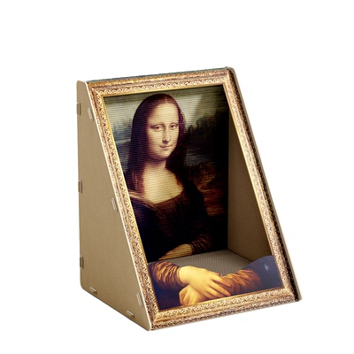 蒙娜丽莎油画猫窝猫抓板