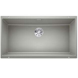 德国BLANCO铂浪高700U珍珠灰石英石S7水槽厨房洗菜池花岗岩大单槽