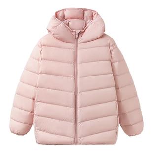 巴拉巴拉儿童排骨羽绒服女童轻薄款外套大童上衣2025冬装新款童装