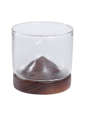 实木创意功夫玻璃摆件工艺品