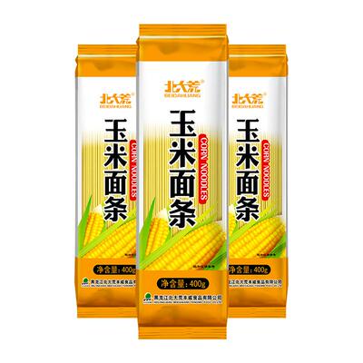 北大荒粗粮玉米面条添加速食