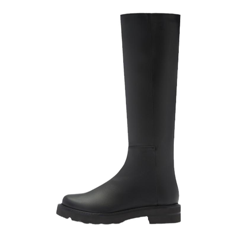 Stuart Weitzman/SW BUCKLE BOOT 秋冬侧拉链长筒靴女骑士靴长靴