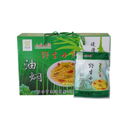 山水康源油焖野生小笋即食小菜