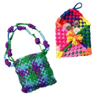 女孩女童生日礼物手工编织绳圈编织器玩具套装弹力绳织布机5-12岁