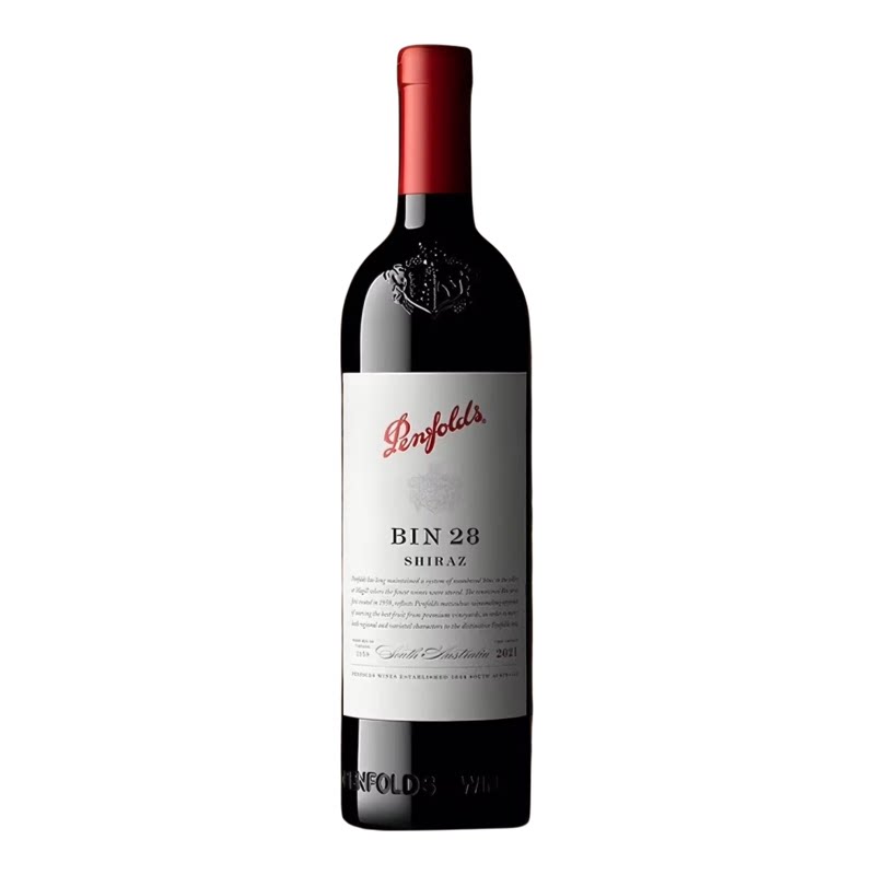 奔富BIN28【正品保证】澳洲进口高端设拉子干红葡萄酒750ml/瓶