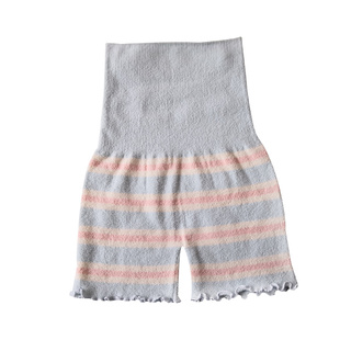 新款女士秋冬季保暖黑色半边绒高腰裤软加长护腰安全打底短裤显瘦