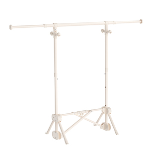 丽人折叠晾衣架落地阳台室内外家用多功能晒衣架杆被子挂衣服神器