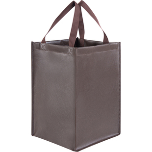 方形加高手提购物袋大容量超厚正方底长方形礼品打包收纳袋布袋子