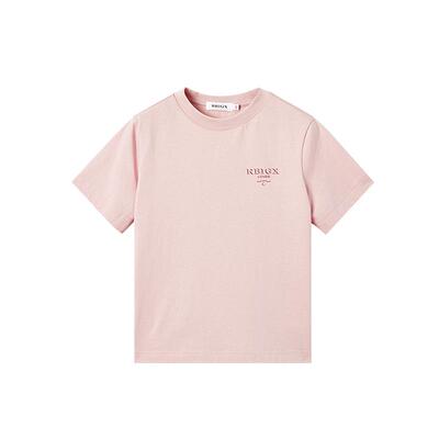 RBIGX瑞比克童装2026夏季新款百搭潮流男女童休闲帅气短袖t恤