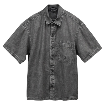 ABLEJEANS品牌牛仔短袖衬衫男装