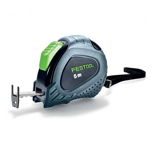 德国FESTOOL费斯托卷尺高精度测量耐摔高硬度合尺5米进口双面钢尺