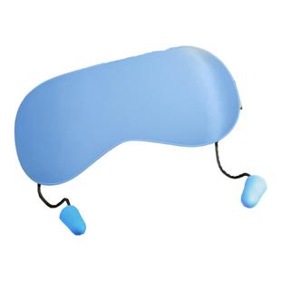 维康纯色耳塞眼罩睡眠专用可调节带子遮光助睡眠耳塞一体隔音1847