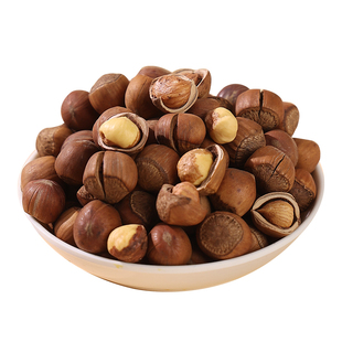 东北榛子2025新鲜板栗开口榛子坚果零食特产正品官方旗舰店炒熟