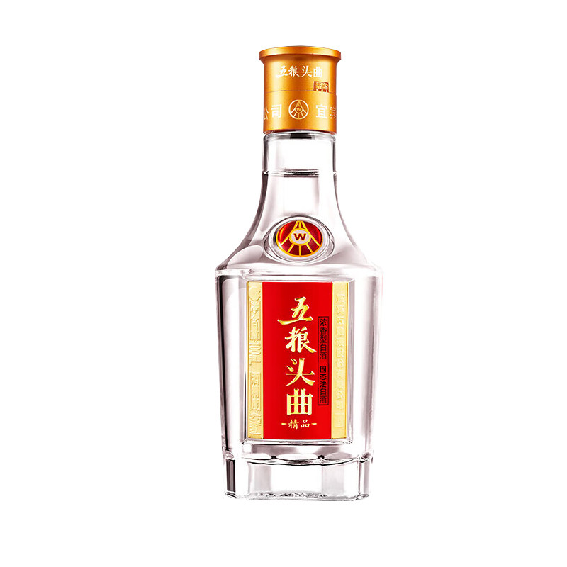 五粮头曲45度浓香白酒100ml小瓶