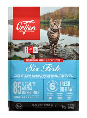Orijen/渴望六种鱼猫粮5.4kg