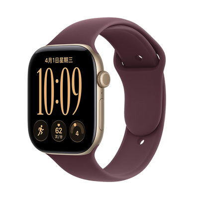 适用于IWATCHS12手表带液态硅胶