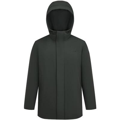 波司登可脱卸内胆中长款羽绒服男