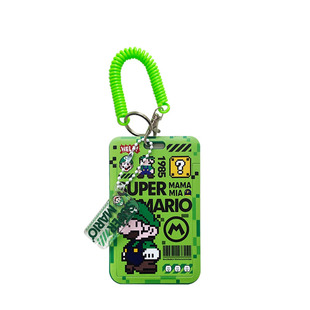 「马里奥」HiYOUNG原创可爱抽拉便携卡套地铁门禁学生证件收纳套