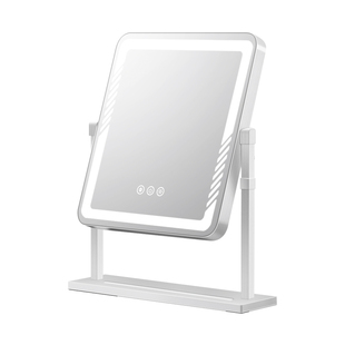 梵米居化妆镜桌面台式方形超清美妆梳妆台镜送老婆 闺蜜节日礼物