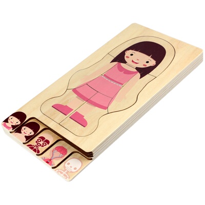 goryeobaby木制多层拼图