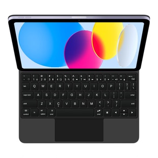 适用iPad10/11妙控磁吸键盘10.9英寸A16平板蓝牙键盘套俄日韩德语