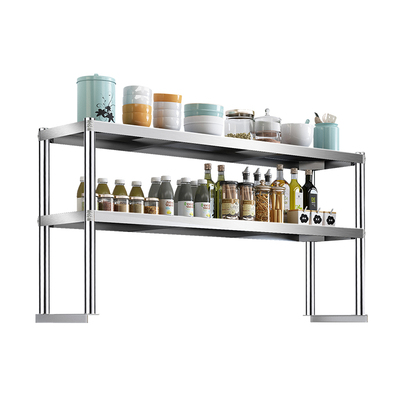 不锈钢工作台奶茶店调料收纳层架