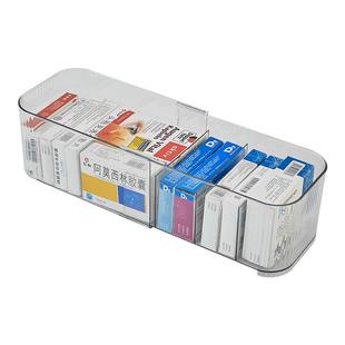 可伸缩药品收纳盒家用药物医药箱家庭装常备急救药箱大容量小药盒